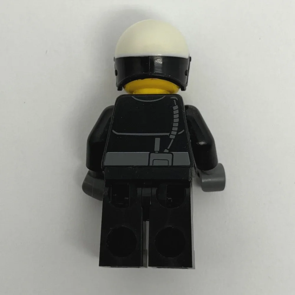 LEGO 2014 Minifigure Bad Cop Good Cop tlm056 The LEGO Movie 70802 Black Uniform
